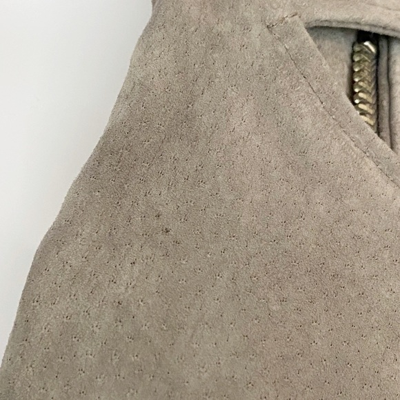 BlankNYC Gray Suede Leather
Asymmetrical Moto Jacket New Size XS - Picture 13 of 14